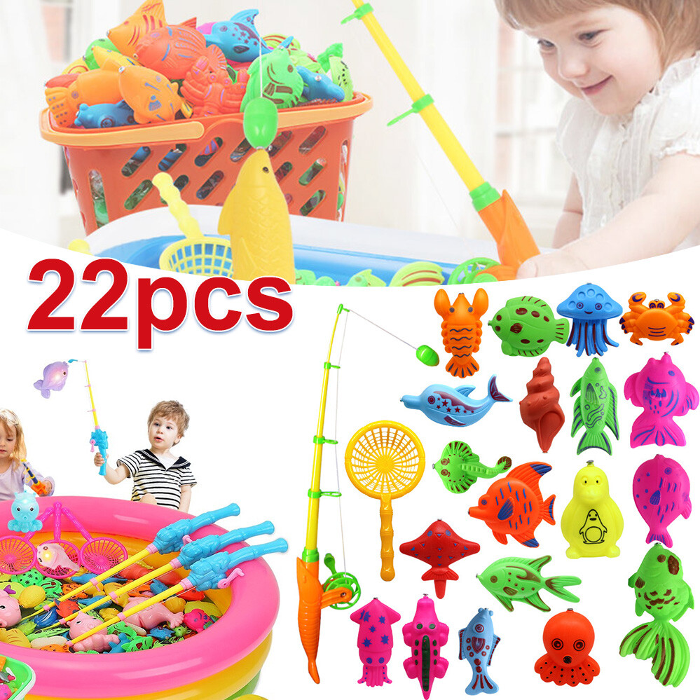 kids magnetic fishing rod